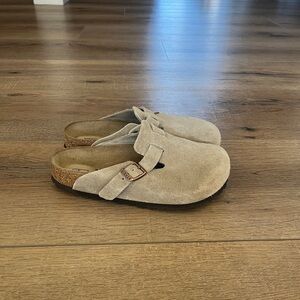 Birkenstock Boston Clog Taupe size 36